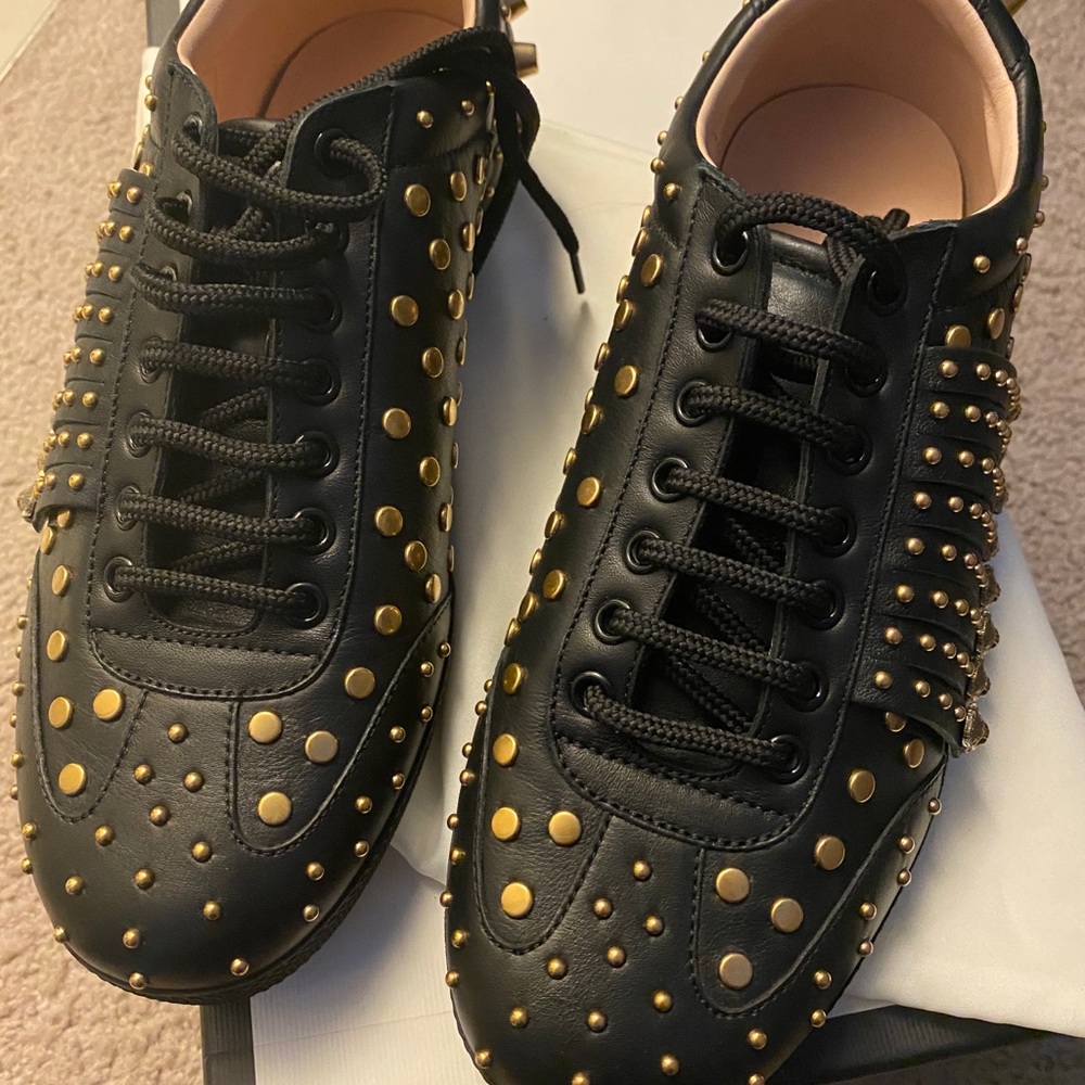Gucci studded sneakers